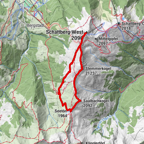 Panorama route 3 peaks and 2 lakes
