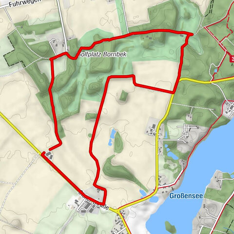Rund um den Golfplatz Hoisdorf