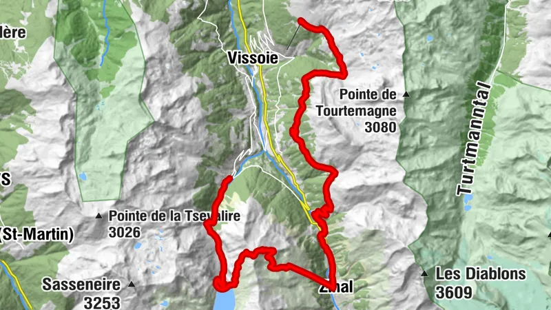 Valais Alpine Bike 7. St-Luc - Grimentz
