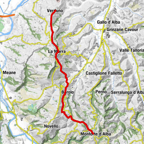 Bar to Bar in mountain bike - Tappa 6 - Monforte d'Alba - Verduno