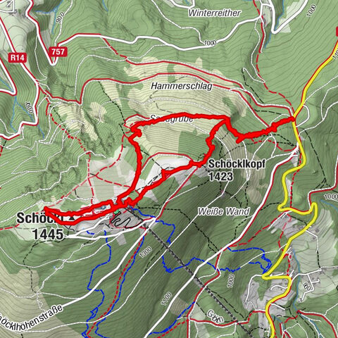 Schöcklrunde vom Schöcklkreuz