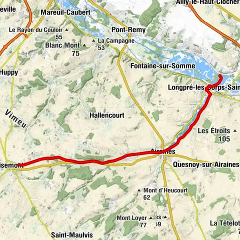 Vimeu to Airaines greenway