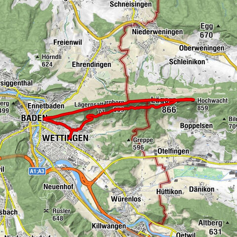 Gratwanderung über die Lägern