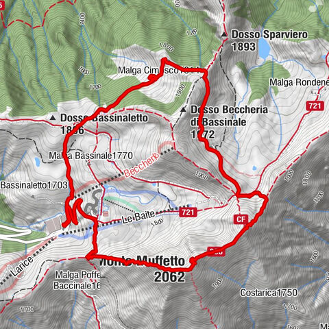 Monte Muffato, Iseo See