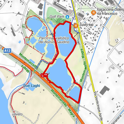 Bozzi di Saudino – Saudino circular route