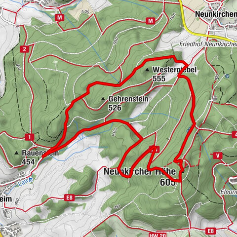 Von Gadernheim zum Kaiserturm