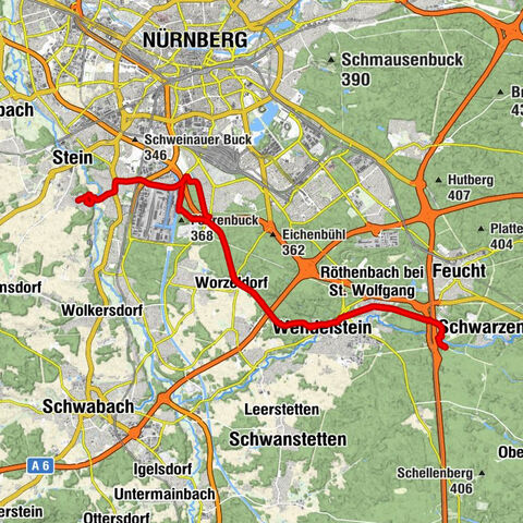 Stein -Ludwig kanal - Schwarzenbruck