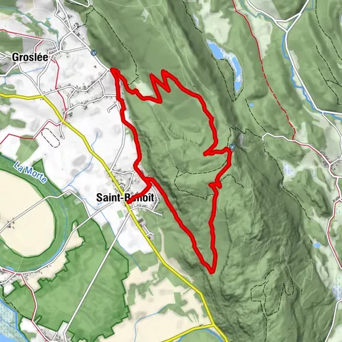 Hike: Montagne de Saint-Benoit