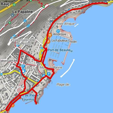 A little walk in Beaulieu-sur-Mer: coastline, city trek and viewpoint