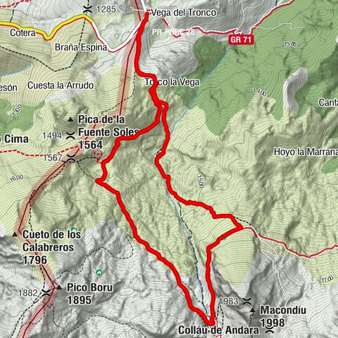 Short tour around Macizo de Ándara to Ándara refuge