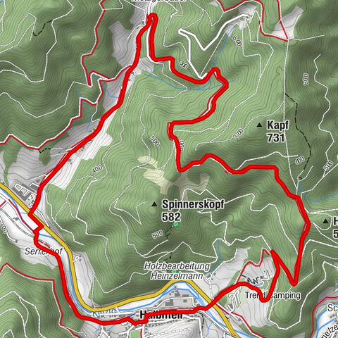 Wolfach - To the ore mines at Hohberg