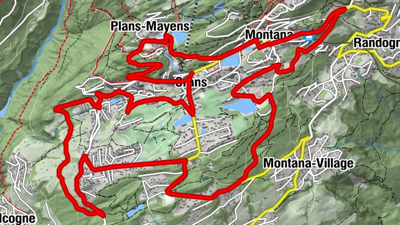 Boucle découverte de Crans-Montana