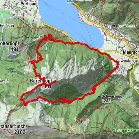 Rundwanderung zum Bärenkopf