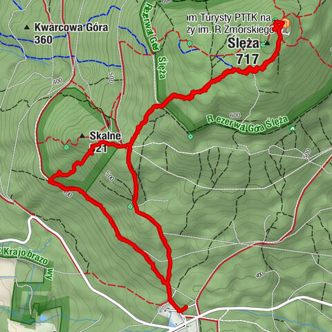 Ślęża z Przełęczy Tąpadłs