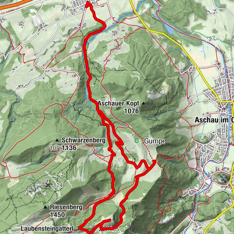 Frasdorf - Laubenstein - Landgasthof Karner - Westerndorf