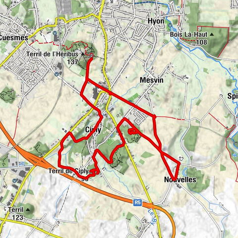 Ancienne gare de Hyon-Ciply - Nouvelles - Terril de Ciply - Mons