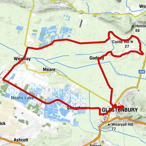 Glastonbury - Sharpham - Westhay - Fenny Castle