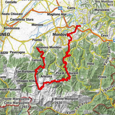 Sentiero Balcone Monregalese