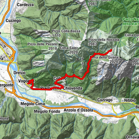 Via Geoalpina | Stage 6 Alpe La Colma - Vogogna