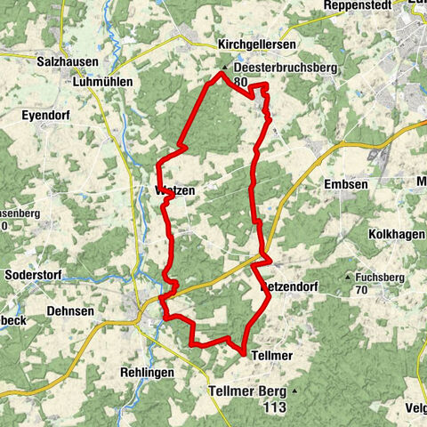 36 km Wandertraining über den Lopausee