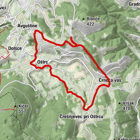Uskok heart trail Brežice