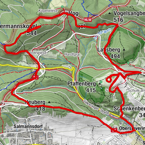 Stadtwanderweg #2, Hermannskogel, Top of Vienna 😆