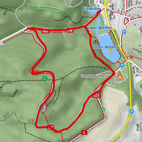 Braunfels - Owl Trail (forest adventure trail)