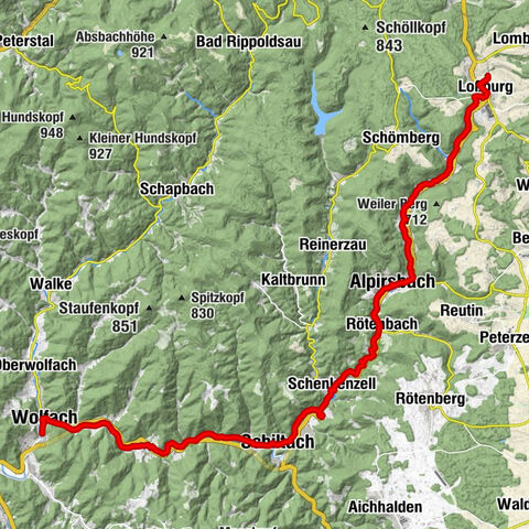 Flößerpfad Kinzigtal