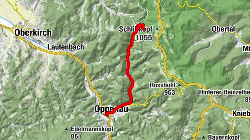 Trekking Oppenau - Camp Erdbeerloch