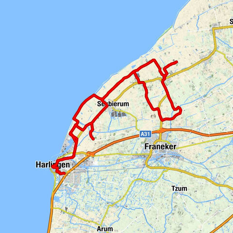 11fountains Wanderroute: Leeuwarden