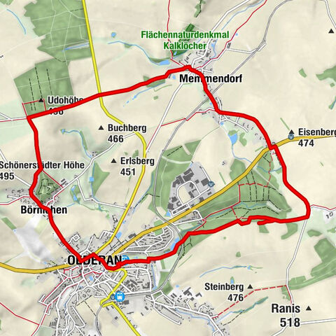 Around Oederan