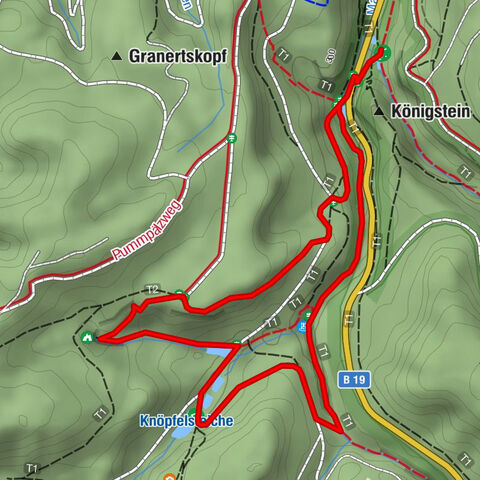 Circular route 3 - Mariental/Drachenschlucht/Elfengrotte