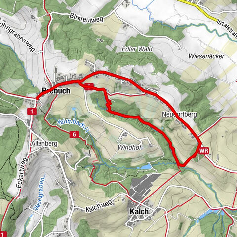 Steinbachklamm - Rückweg über Neudorfberg
