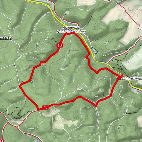 Gleichen Wanderweg Nr. 08