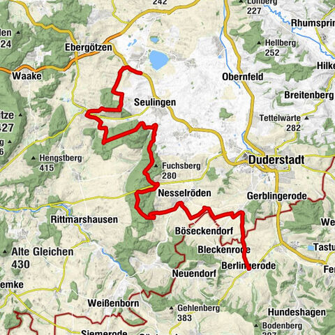 Eichsfeldwanderweg - Etappe 2