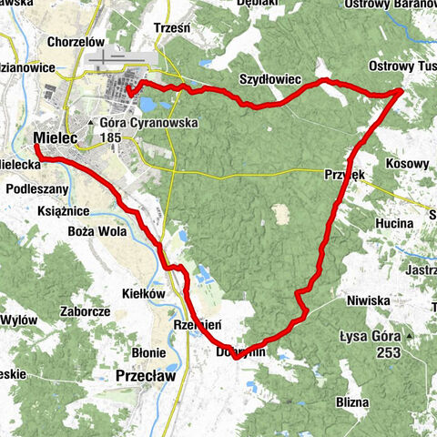 Lutowy Rajdzior Leśny przez Rezerwat w Buczynie I To Bez Zatrzymywania