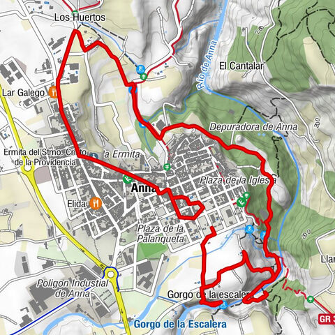 Anna-La Rute der 3 Cascaden