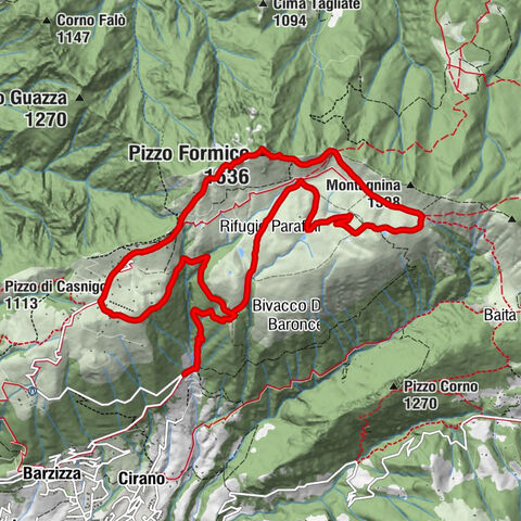 Gandino - Bivacco Dante Baroncelli - Rifugio Parafulmine - Pizzo Formico