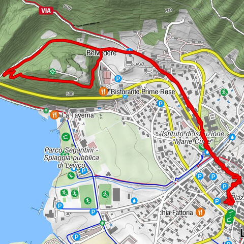 Giro del colle di S.Biagio - Levico terme