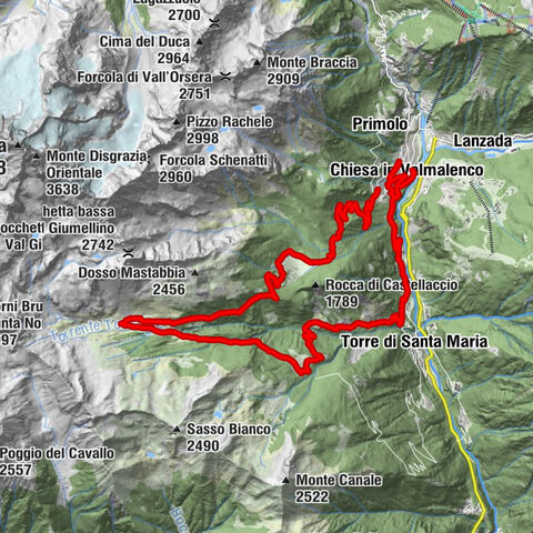 Chiesa V. Bosio Alpe Palu Torre di Santa Maria