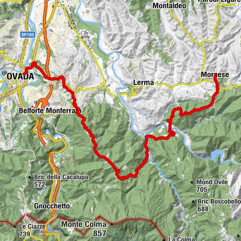 IL GRANDE CAMMINO DEL MONFERRATO - 10°TAPPA:  OVADA - MORNESE