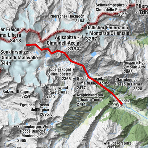 Becherhaus (3196 m ) – Höchstes Schutzhaus Südtirols und Müllerhütte (3145 m)