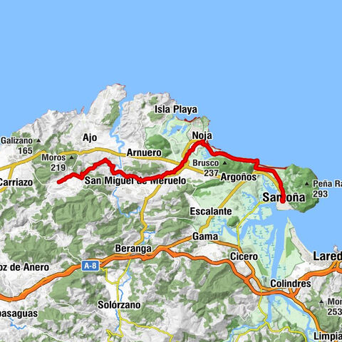 Santoña - Peña Lanza / El Brusco - Punta de El Brusco - Restaurante La Terraxa