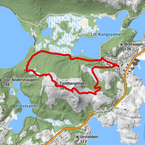 Osan - Tjeldbergtinden