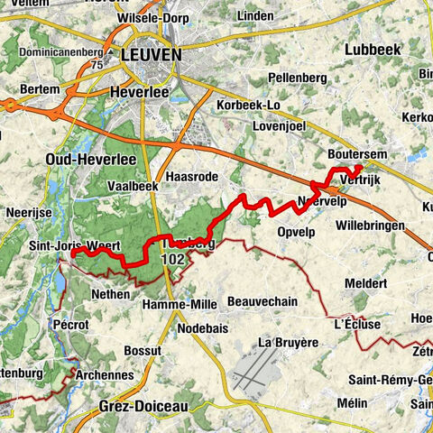 Sint-Joris-Weert - Tomberg - Boutersem