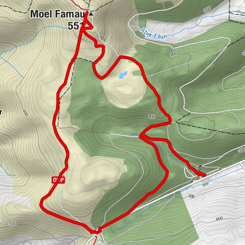Llanbedr Dyffryn Clwyd - Moel Famau