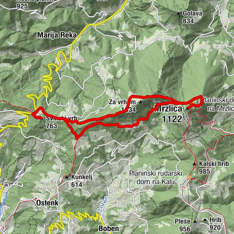 Lovski dom - Za vrhom - Homič - Mrzlica