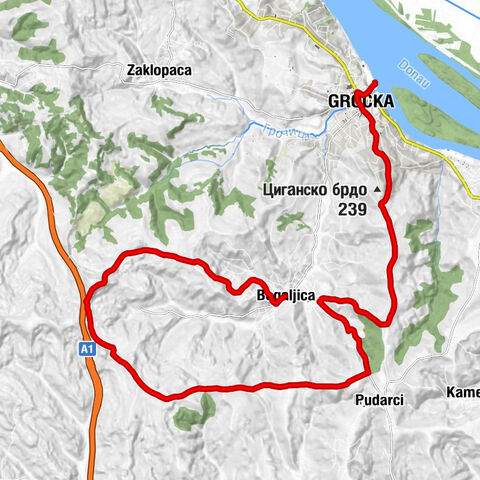 Бегаљица - Црква Рођења Пресвете Богородице - Бабино брдо - Splav "Sjaj"