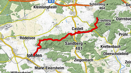 Iphofen - St. Michael - Mahrenberg - Castell