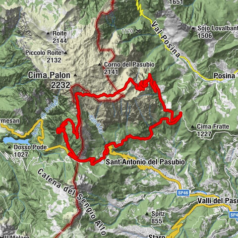Albergo al Passo - Rifugio Achille Papa - Rifugio Bocchetta di Campiglia - Chiesa San Marco